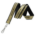 3/4" Glitter Tape Custom Silkscreen Lanyards